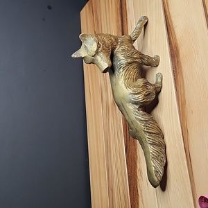 Vintage Bronzed cased Fox